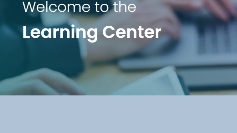 Introducing “The Learning Center”